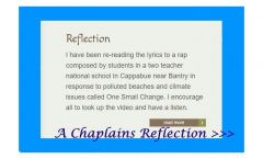 A Chaplains Reflection